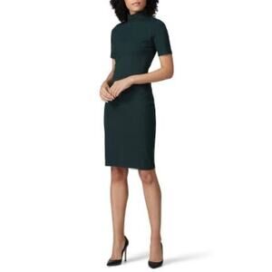 Slate & Willow Green Spruce Ponte Crewn Neckline Sheath Dress Size Extra Small